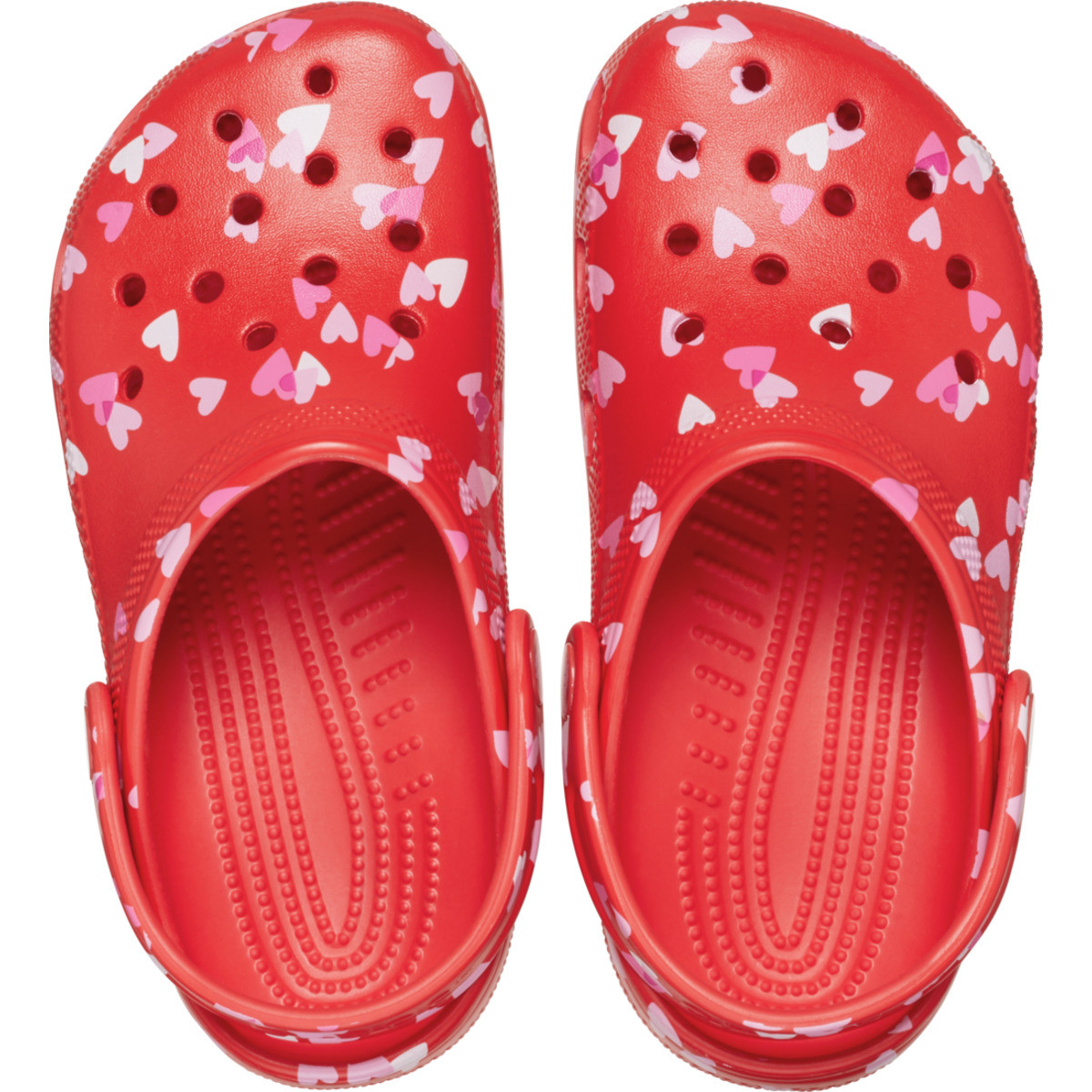 Saboti Crocs Classic Valentine\'s Day Clog Kids Rosu - Cherry Red - 4 | YEO