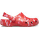 Saboti Crocs Classic Toddler Valentine's Day Clog Culoare Rosu - Cherry Red