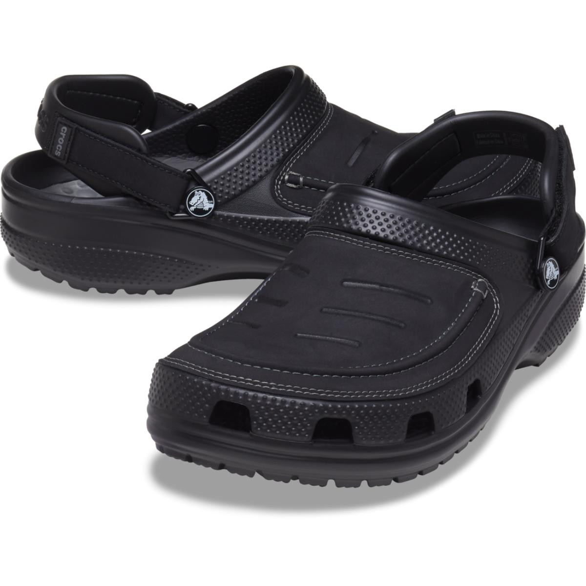 Saboti Crocs Classic Yukon Vista II LiteRide™ Clog Negru - Black/Slate Grey - 3 | YEO