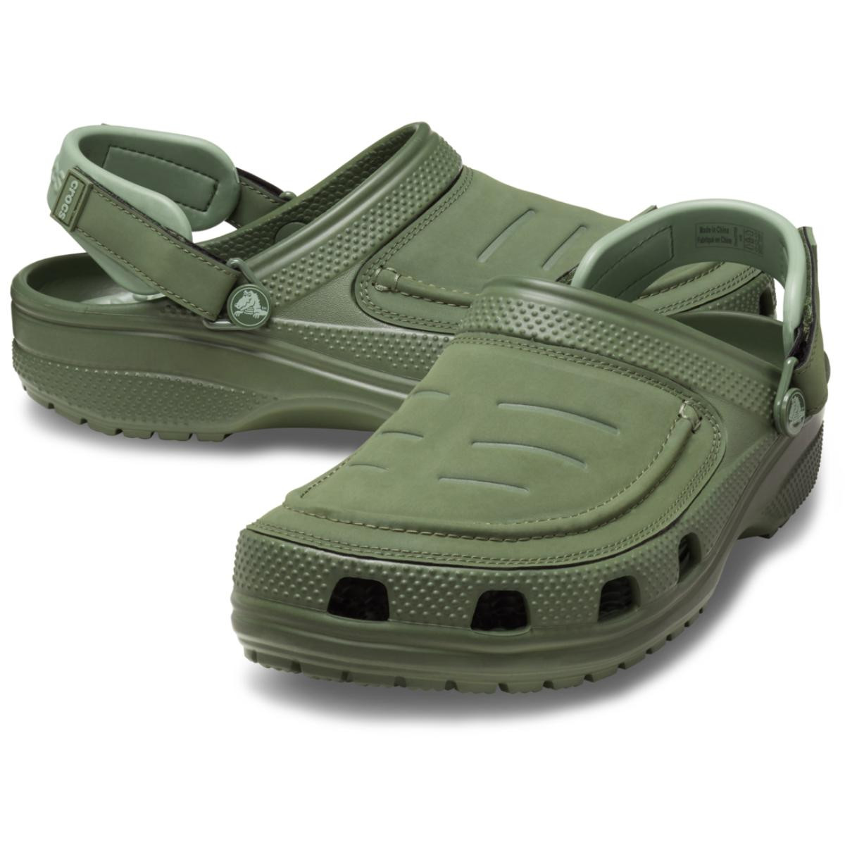 Saboti Crocs Classic Yukon Vista II LiteRide™ Clog Verde - Army Green - 3 | YEO