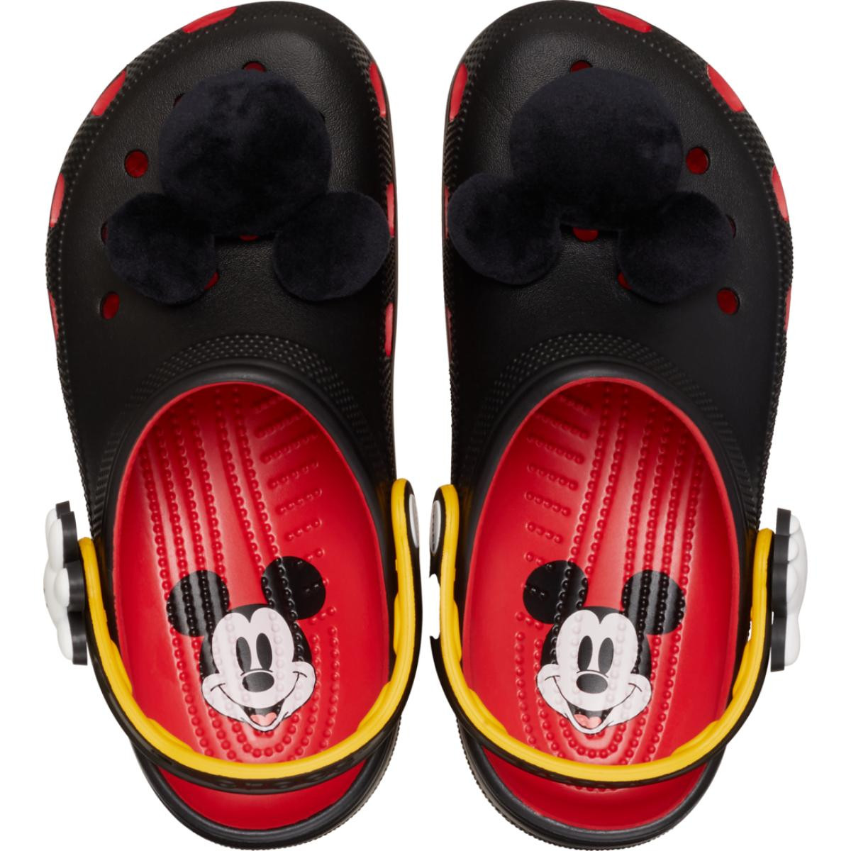 Saboti Crocs Mickey Mouse Classic Clog Rosu - Flame - 4 | YEO