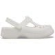 Saboti Crocs Classic Mary Jane Clog Kids Culoare Alb - Chalk