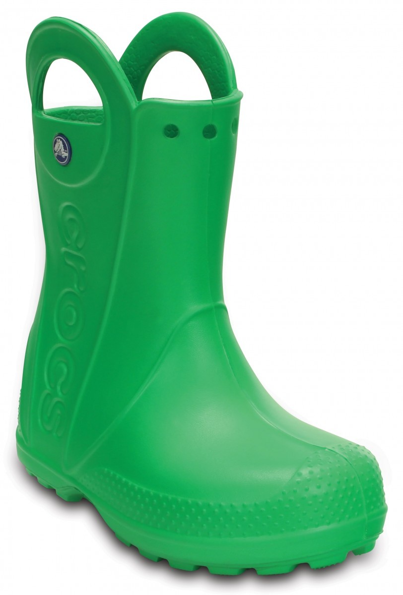 Cizme Crocs Handle It Rain Boot Verde - Grass Green - 1 | YEO