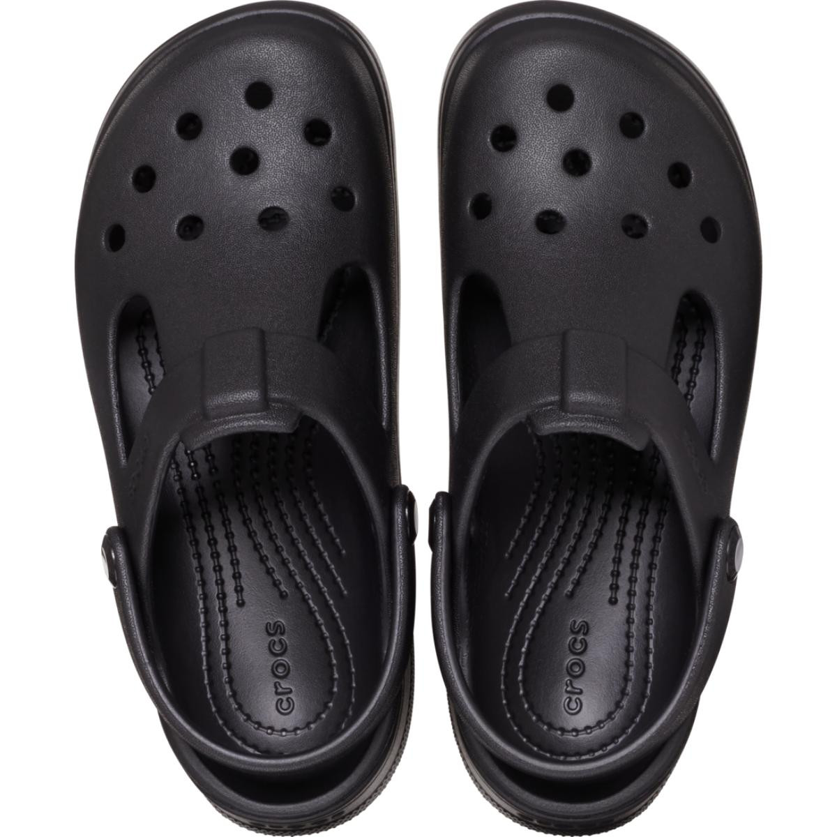 Saboti Crocs Toddler Classic Mary Jane Clog Negru - Black - 4 | YEO