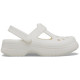 Saboti Crocs Toddler Classic Mary Jane Clog Culoare Alb - Chalk