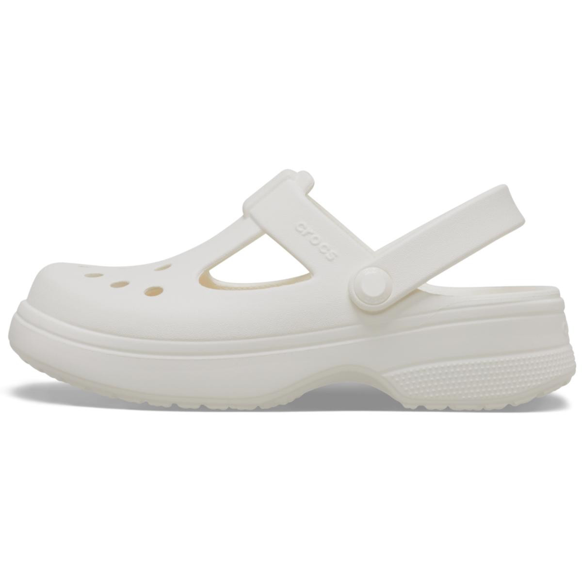 Saboti Crocs Toddler Classic Mary Jane Clog Alb - Chalk - 2 | YEO