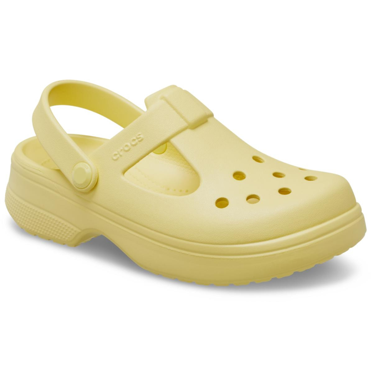 Saboti Crocs Toddler Classic Mary Jane Clog Galben - Daylily - 1 | YEO