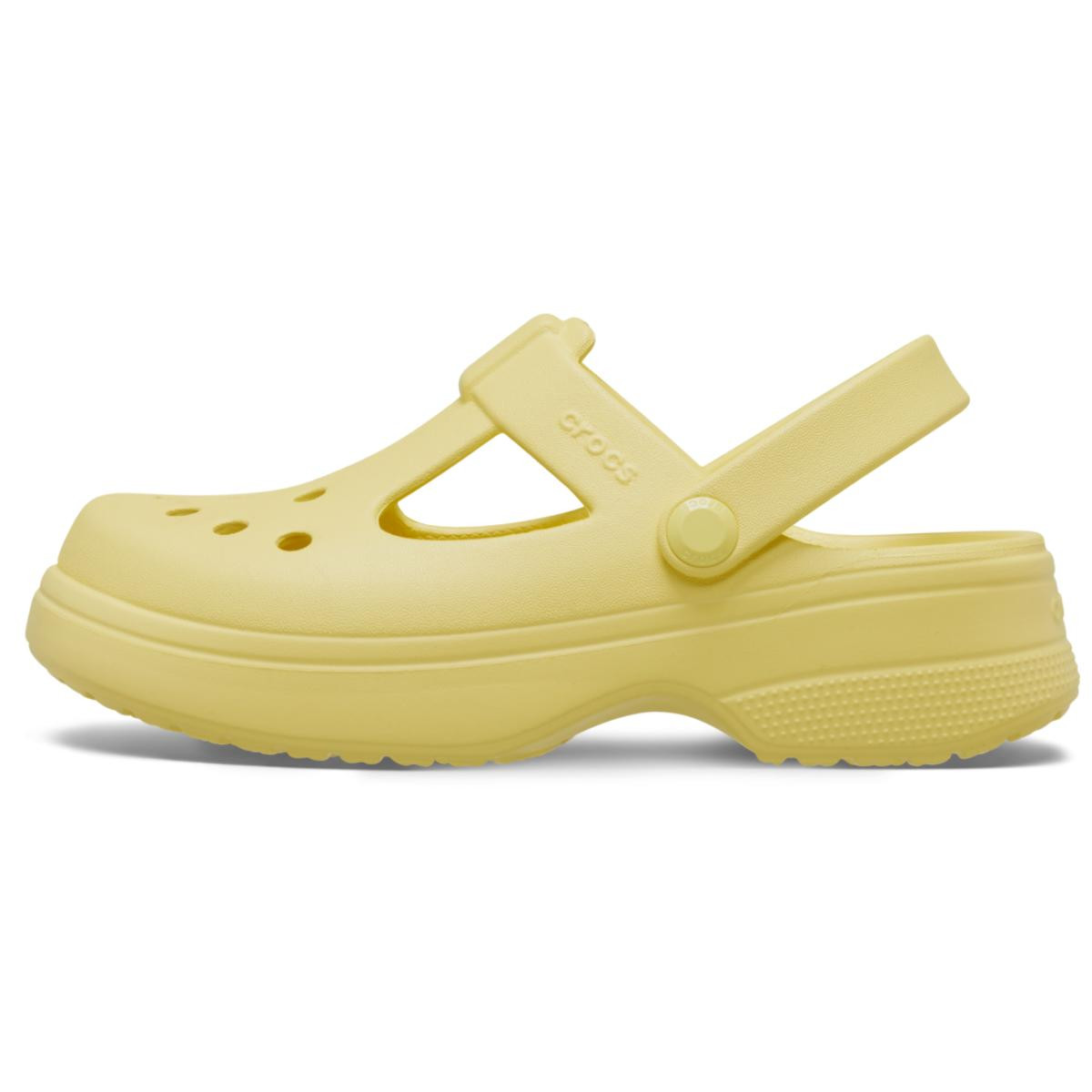 Saboti Crocs Toddler Classic Mary Jane Clog Galben - Daylily - 2 | YEO