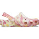 Saboti Crocs Glow Marbled Classic Clog Kids Culoare Multicolor - Daylily/Multi