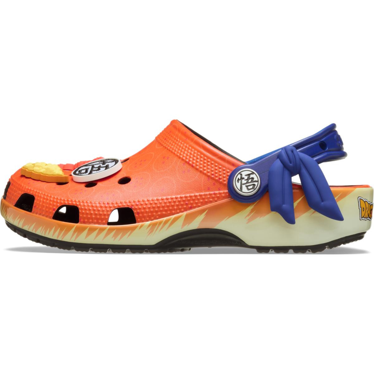 Saboti Crocs Classic Dragon Ball Z Goku Clog Multicolor - Multi - 3 | YEO