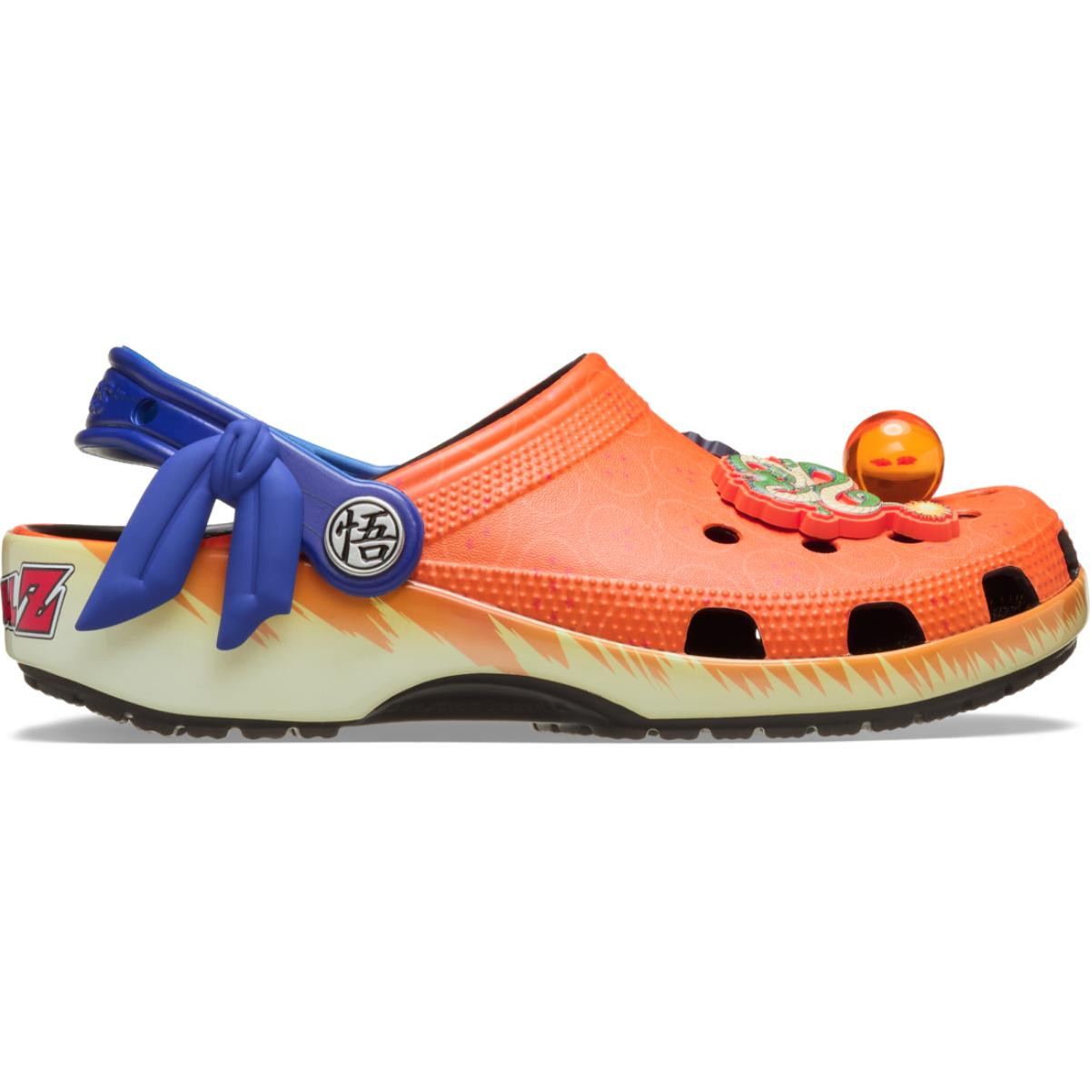 Saboti Crocs Classic Dragon Ball Z Goku Clog Multicolor - Multi - 4 | YEO