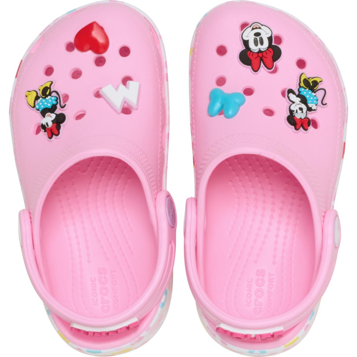 Saboti Crocs Toddler Mickey & Friends Minnie Classic Clog Multicolor - Multi - 4 | YEO