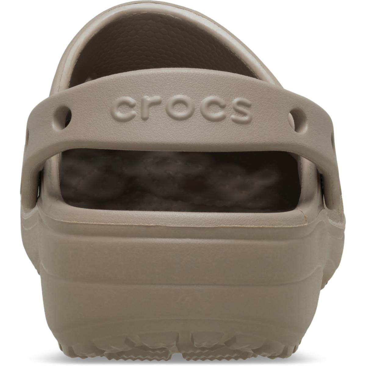 Saboti Crocs Classic Floral Cut-Out Clog Maro - Taupe