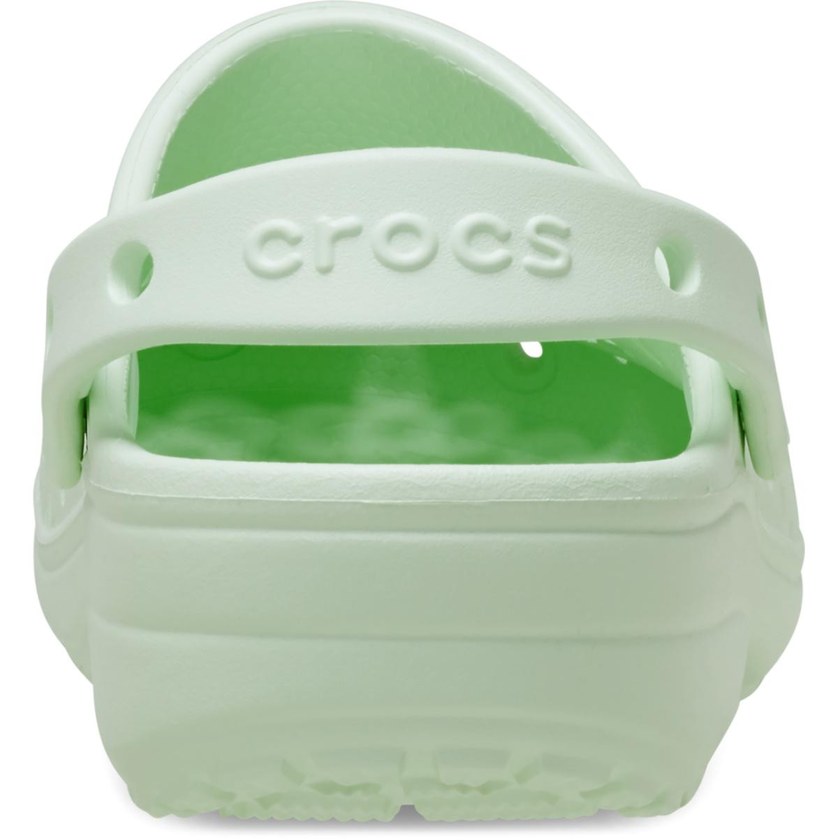 Saboti Crocs Classic Floral Cut-Out Clog Verde - Jade Tint - 5 | YEO
