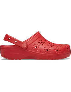 Saboti Crocs Classic Floral... Rosu - Cherry Red