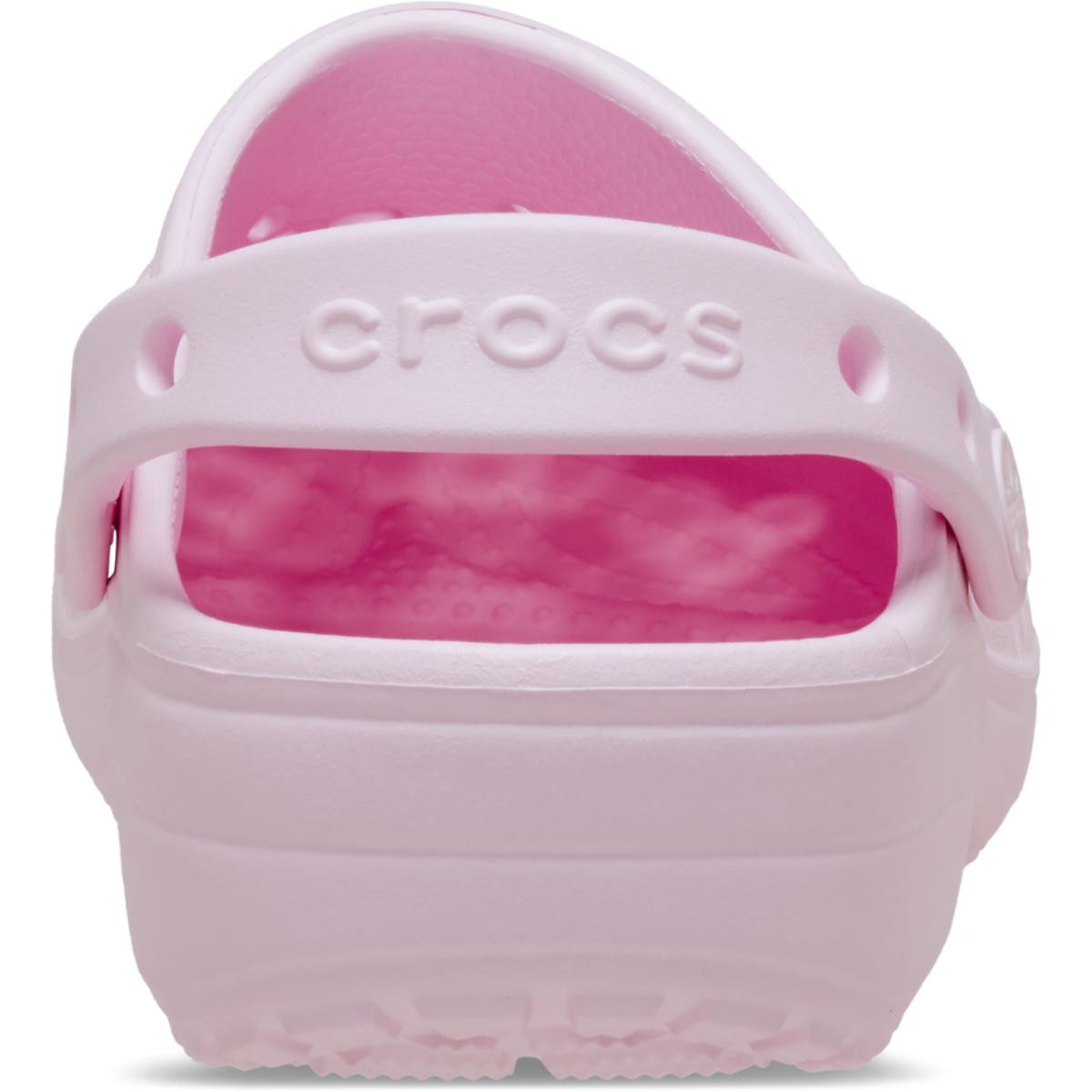 Saboti Crocs Classic Floral Cut-Out Clog Roz - Pink Milk - 5 | YEO