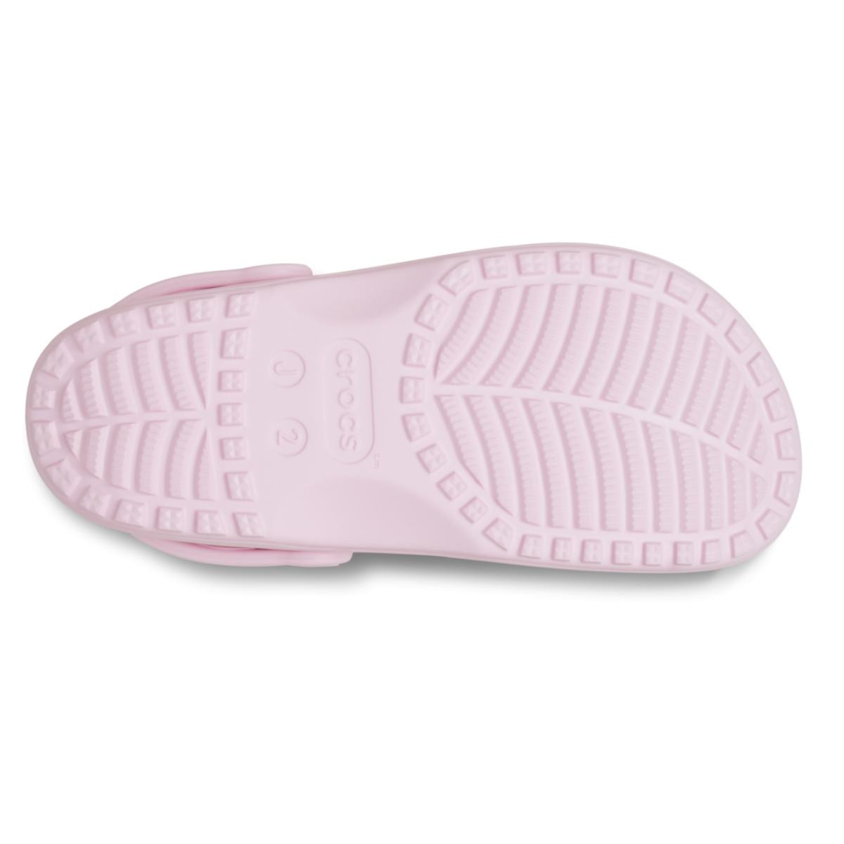 Saboti Crocs Classic Floral Cut-Out Clog Kids Roz - Pink Milk