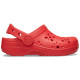 Saboti Crocs Classic Toddler Floral Cut-Out Clog Culoare Rosu - Cherry Red