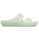 Papuci Crocs Classic Floral Cut-Out Sandal Culoare Verde - Jade Tint