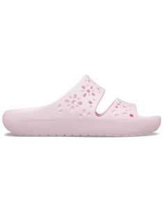 Papuci Crocs Classic Floral... Roz - Pink Milk