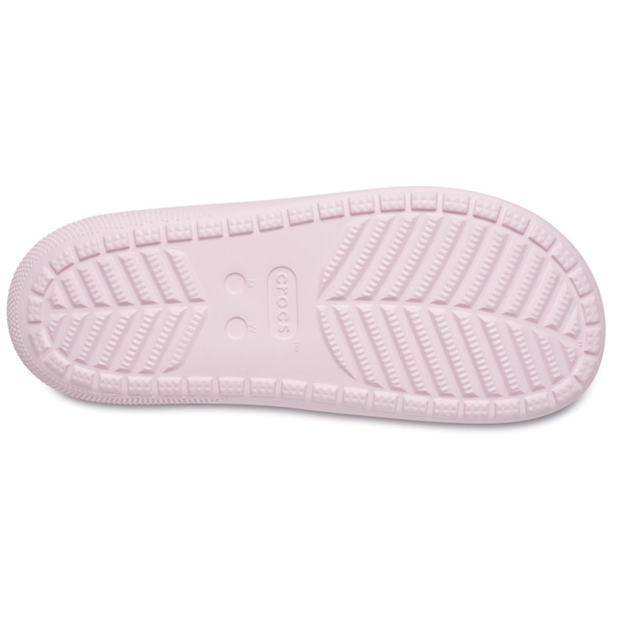 Papuci Crocs Classic Floral Cut-Out Sandal Roz - Pink Milk