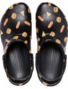 Saboti Crocs Bistro Graphic... Negru - Multi Black/Black 2