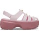 Sandale Crocs Stomp Fisherman Pearl Sandal Culoare Roz - Rosette