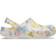 Saboti Crocs Classic Toddler Pastel Pets Clog Culoare Alb - Chalk