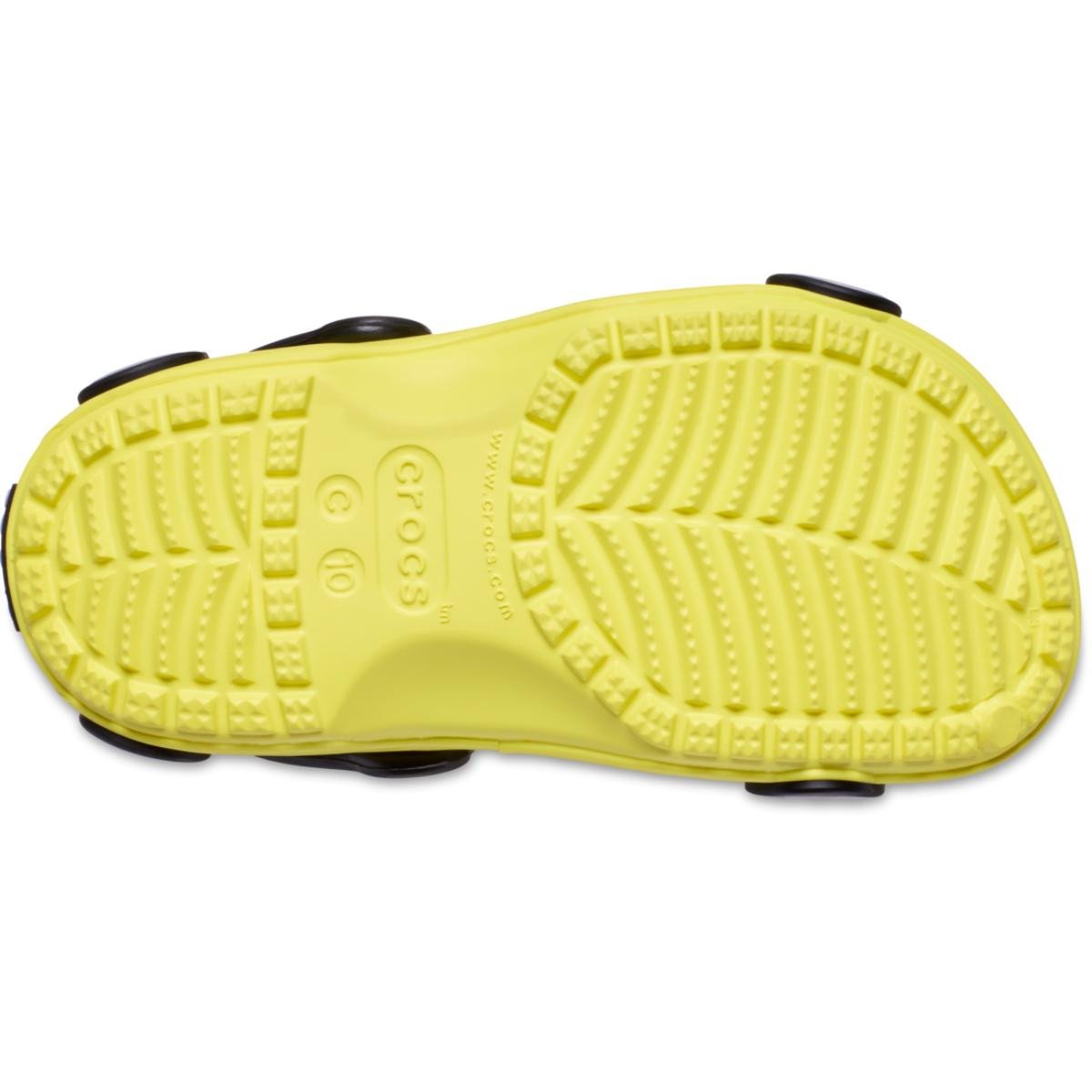 Saboti Crocs Classic Toddler IAM Race Car Clog Galben - Cyber Yellow