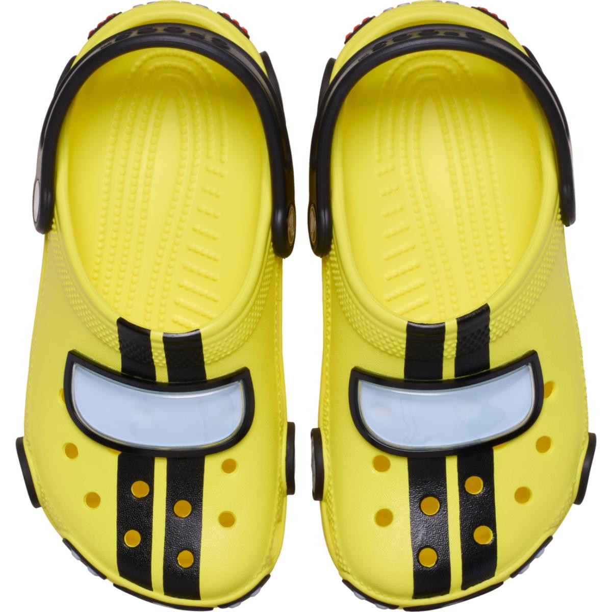 Saboti Crocs Classic Toddler IAM Race Car Clog Galben - Cyber Yellow - 4 | YEO