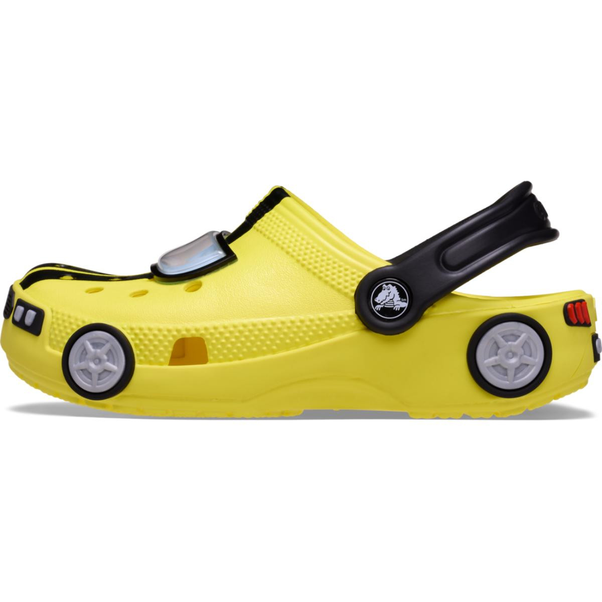 Saboti Crocs Classic Toddler IAM Race Car Clog Galben - Cyber Yellow - 2 | YEO