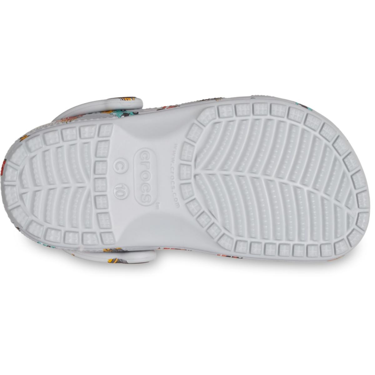 Saboti Crocs Classic Toddler Race Cars Graphic Clog Multicolor - Mirage/Multi