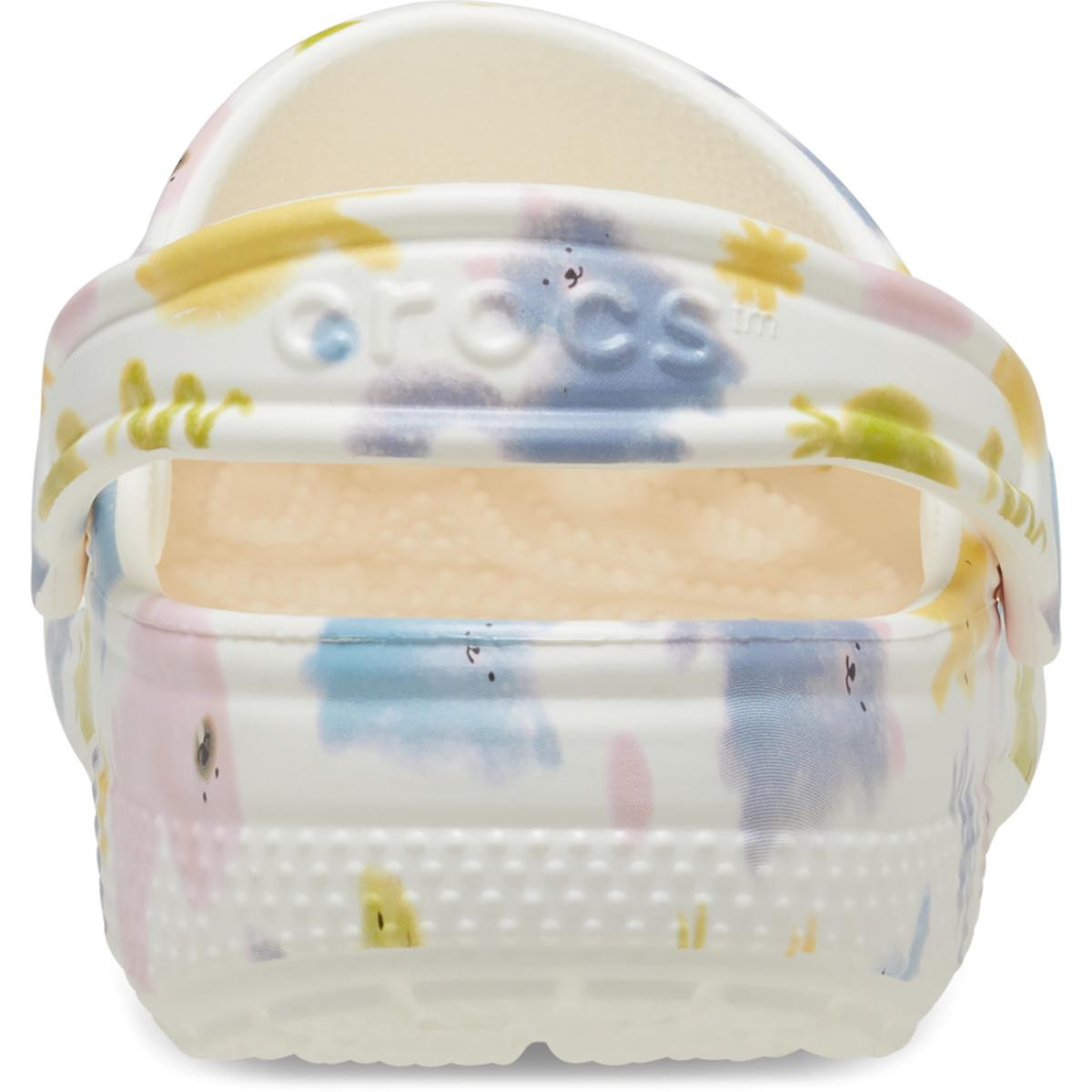 Saboti Crocs Classic Pastel Pets Clog Kids Alb - Chalk - 5 | YEO