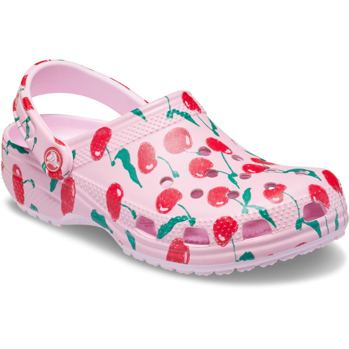 Saboti Crocs Classic Fresh Fruits Clog Roz - Pink Milk - 1 | YEO