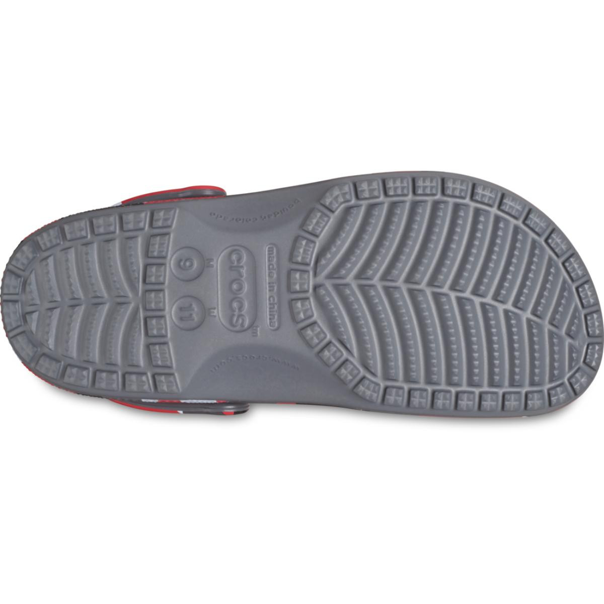 Saboti Crocs Classic Geo Camo Clog Gri - Slate Grey/Multi