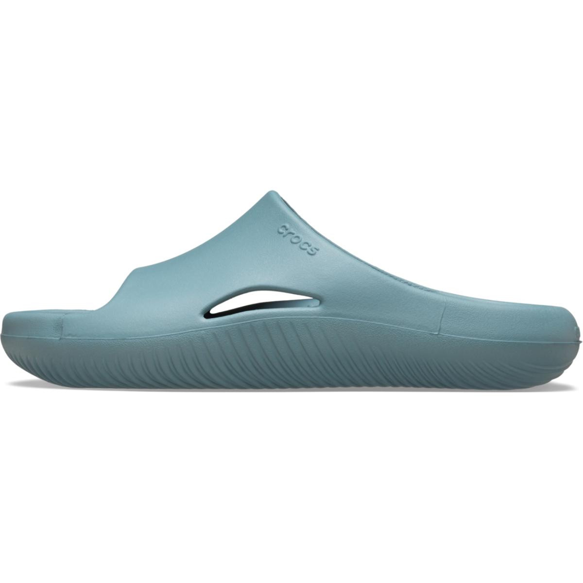 Papuci Crocs Mellow Slide Albastru - Pond - 2 | YEO