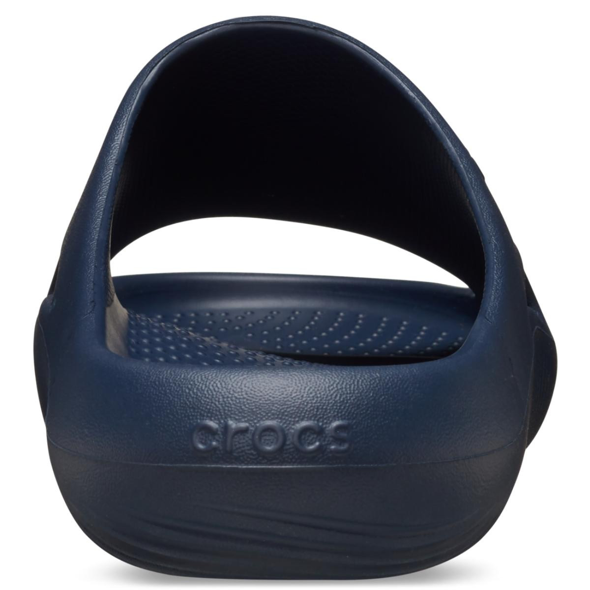 Papuci Crocs Mellow Slide Albastru - Navy - 5 | YEO