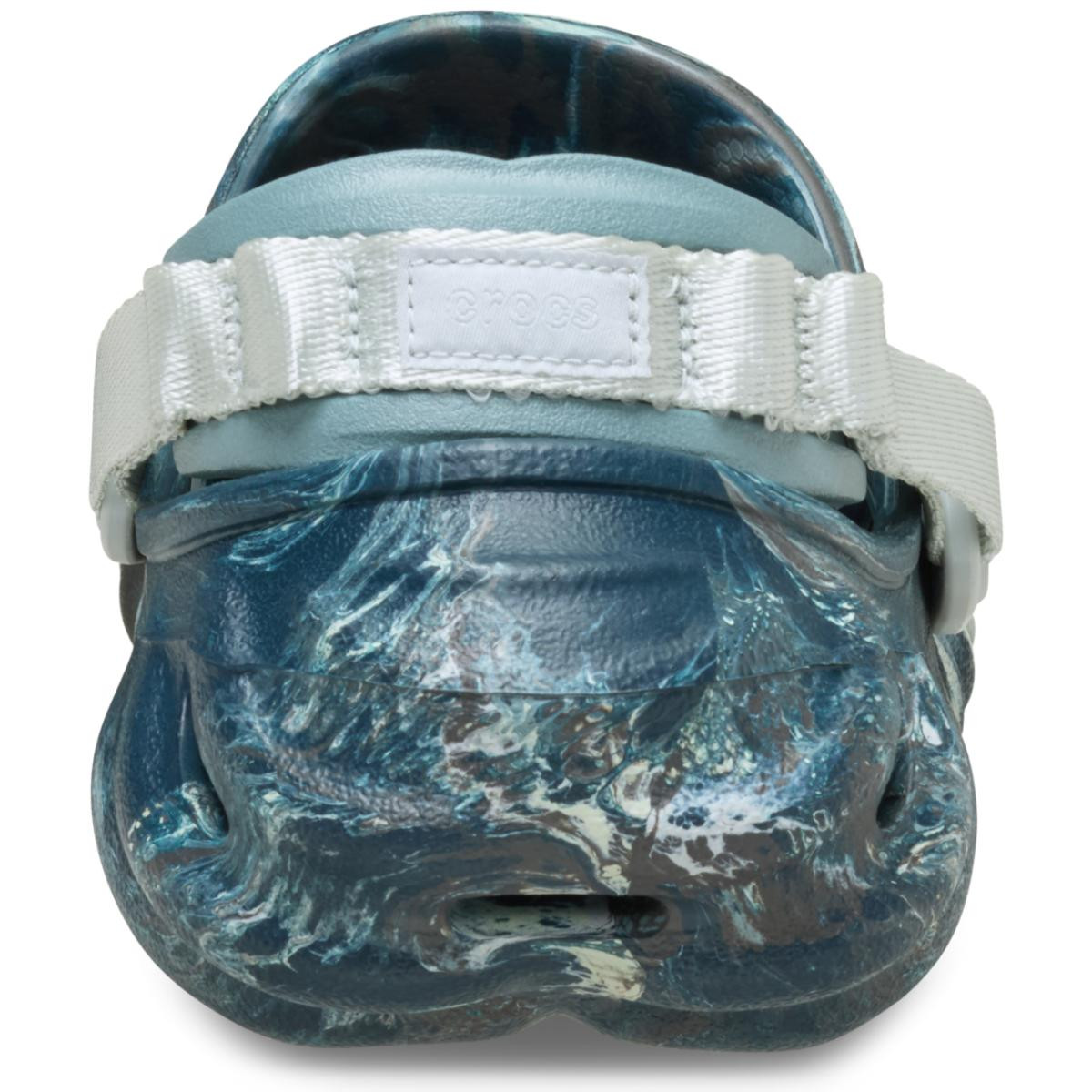 Saboti Crocs Echo Marbled Clog Kids Negru - Black Sand/Multi - 5 | YEO