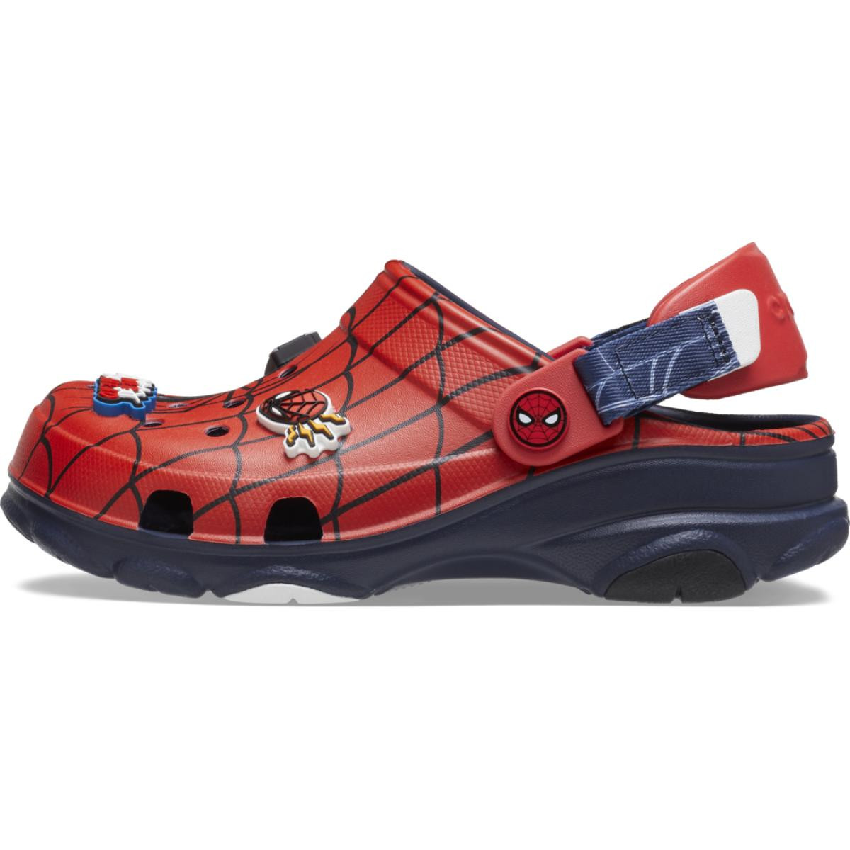 Saboti Crocs Toddler Spider Man All Terrain Clog Albastru - Navy - 3 | YEO