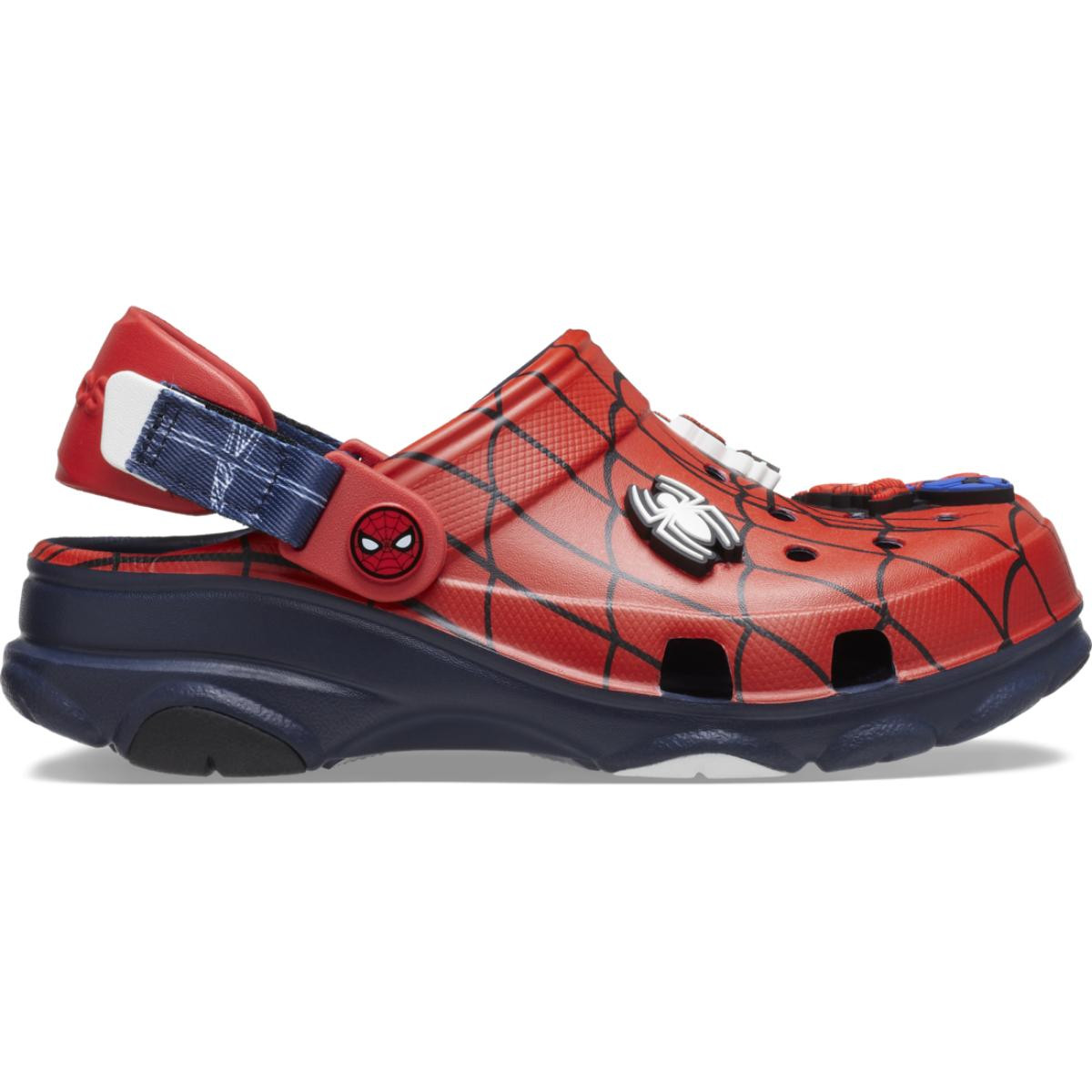 Saboti Crocs Toddler Spider Man All Terrain Clog Albastru - Navy - 2 | YEO