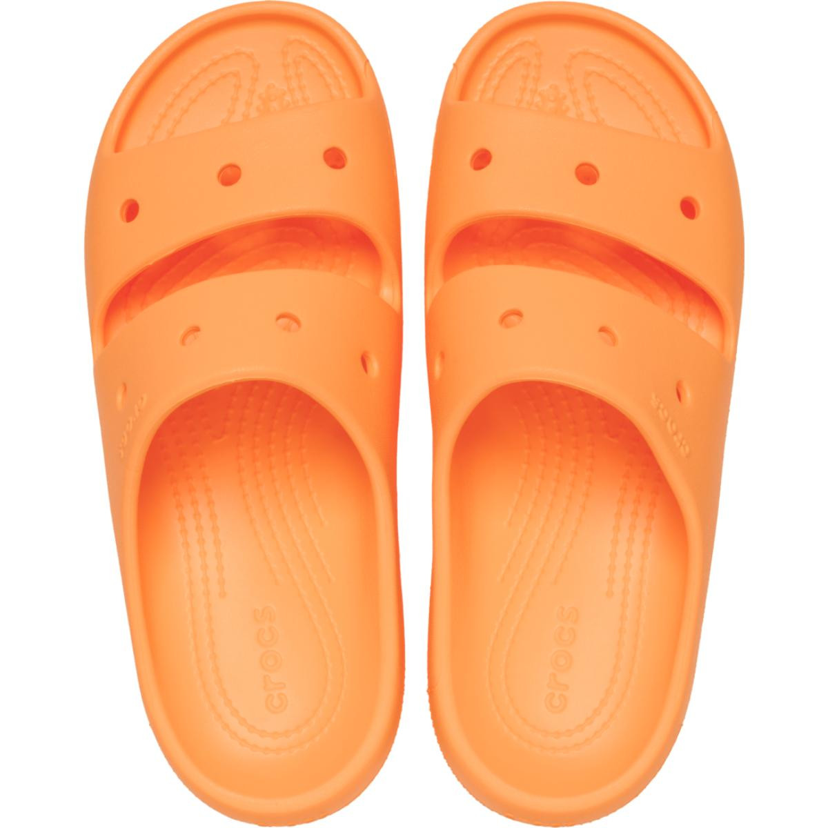 Sandale Crocs Classic Sandal v2 Portocaliu - Orangesicle - 4 | YEO
