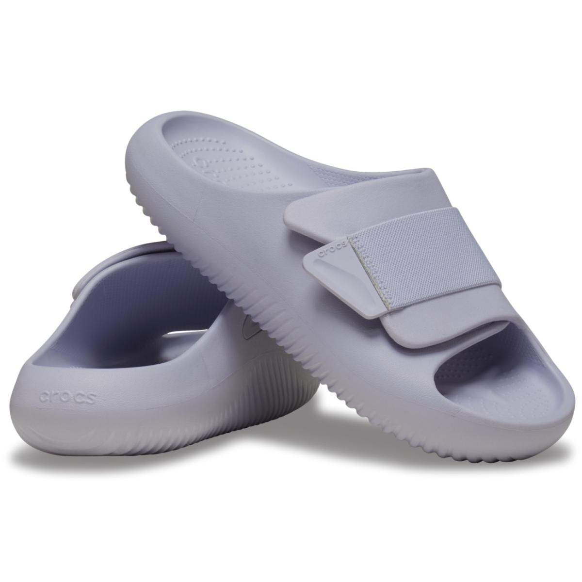 Papuci Crocs Mellow Luxe Recovery Slide Mov - Purple Moon - 3 | YEO