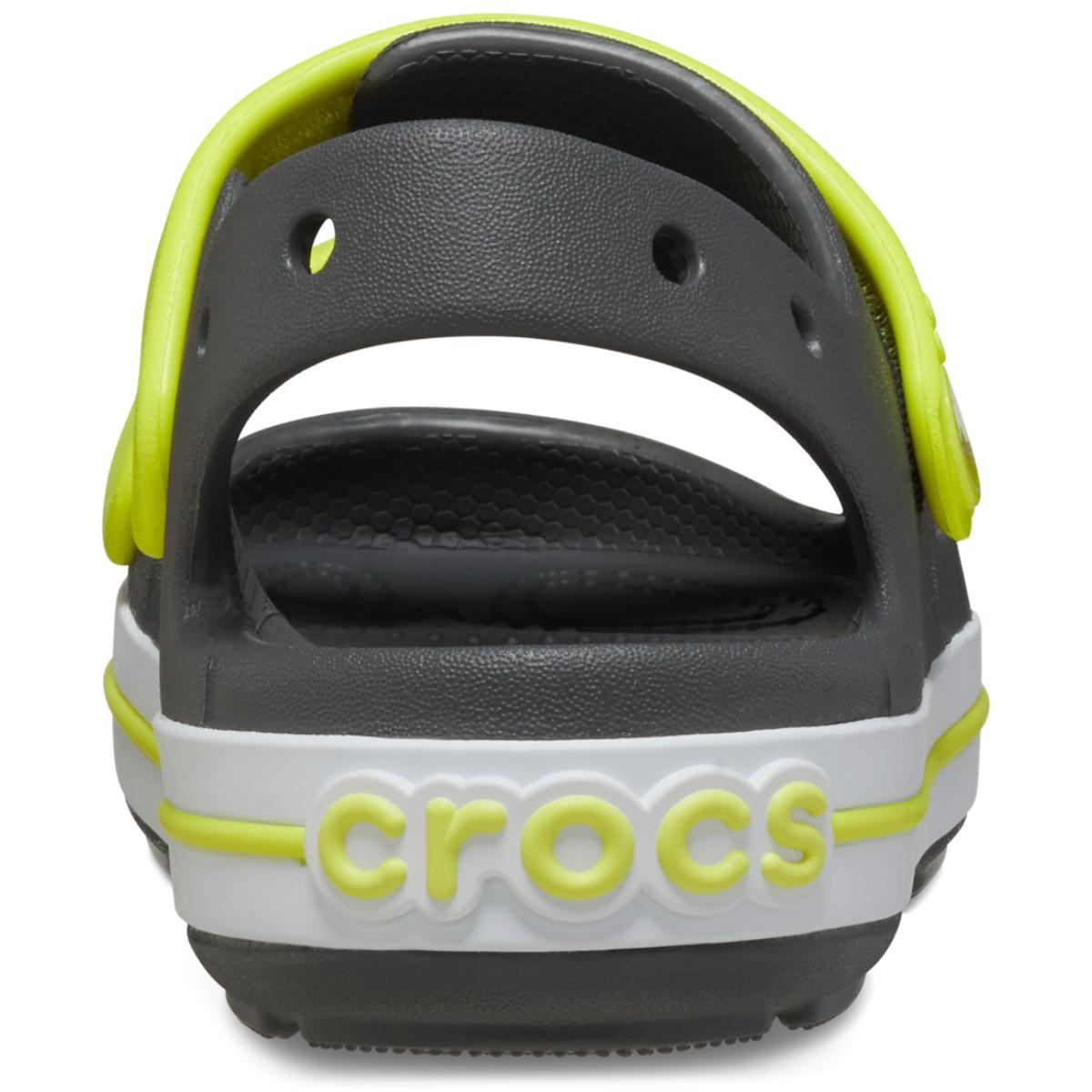 Sandale Crocs Crocband Cruiser Sandal Kids Gri - Slate Grey/Acidity - 4 | YEO