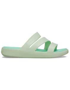 Papuci Crocs Getaway Strappy Verde - Jade Tint