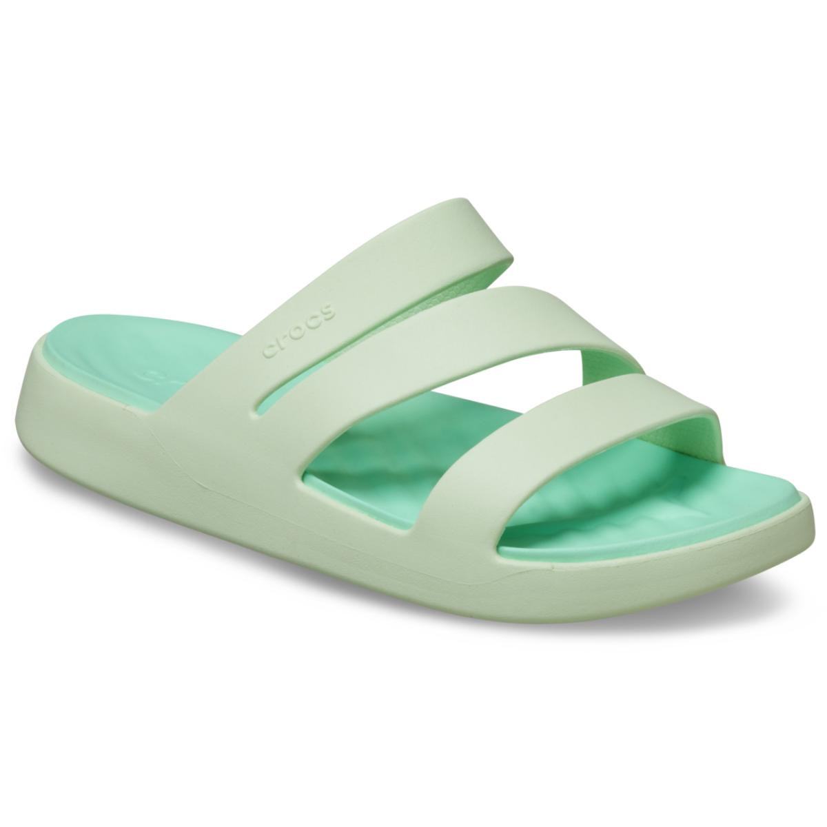 Papuci Crocs Getaway Strappy Verde - Jade Tint - 1 | YEO