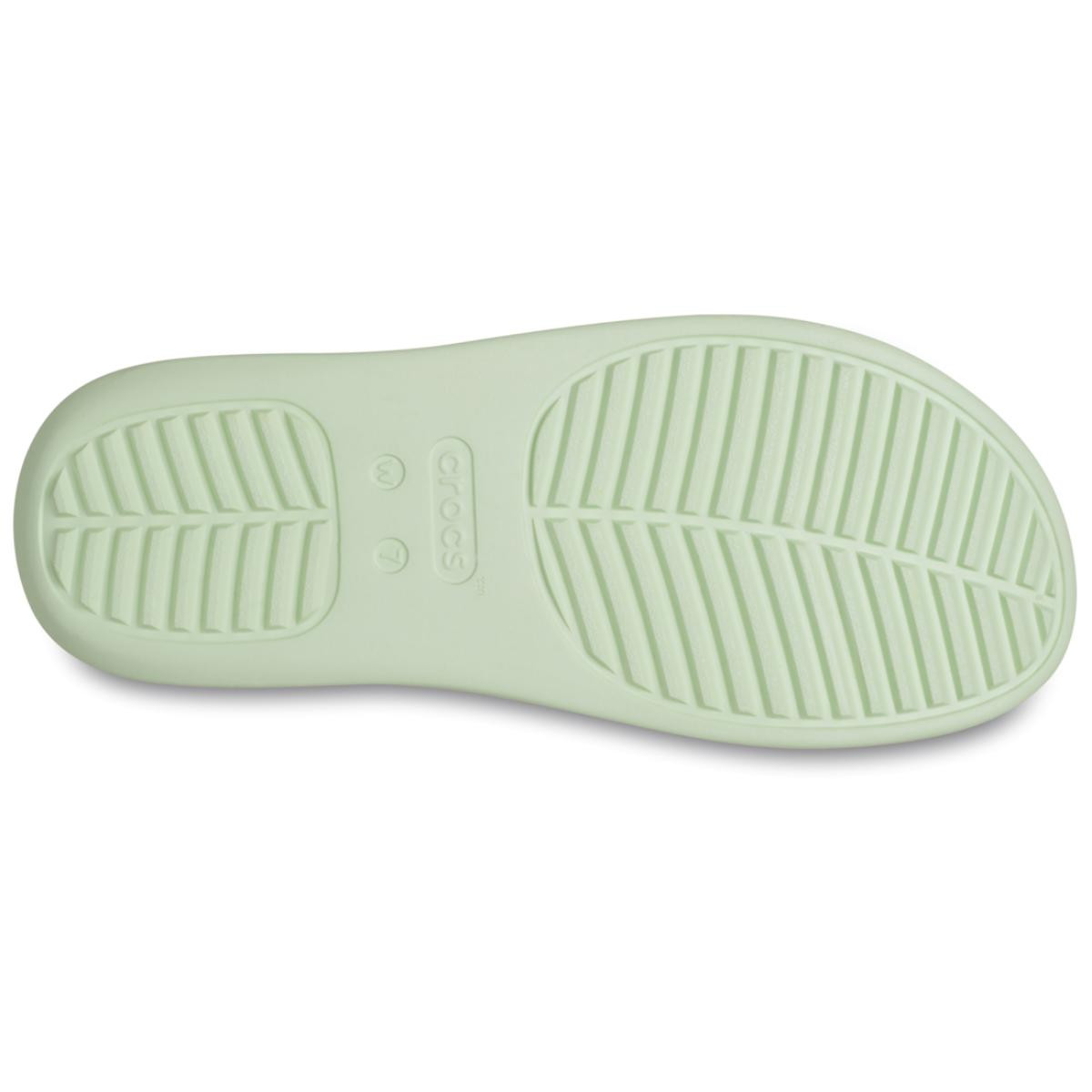 Papuci Crocs Getaway Strappy Verde - Jade Tint