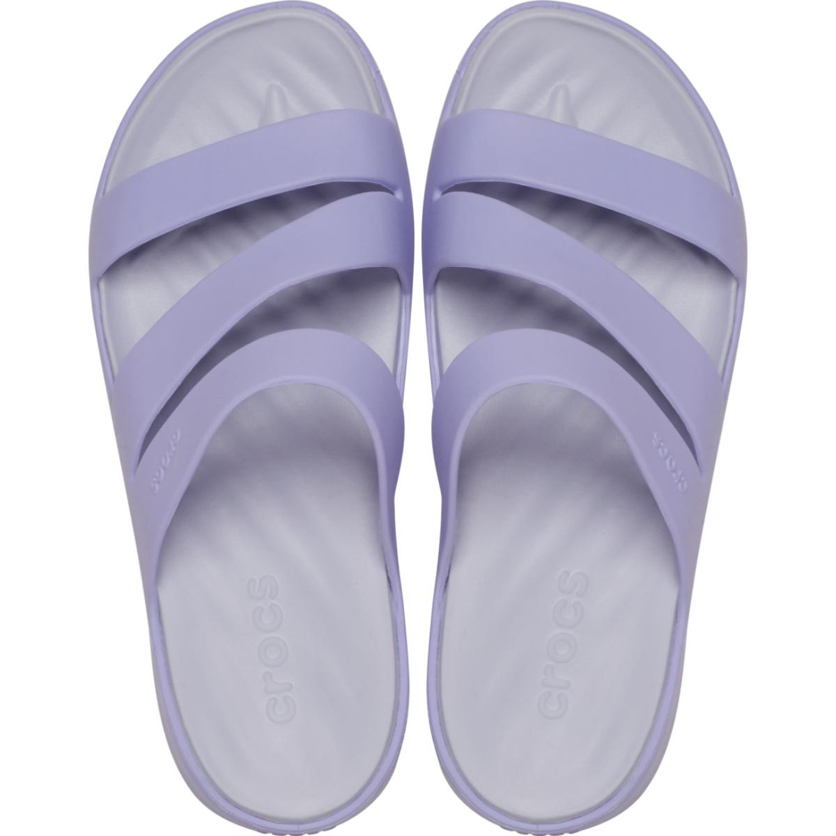 Papuci Crocs Getaway Strappy Mov - Mystic Purple - 4 | YEO