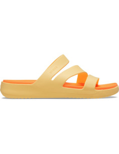 Papuci Crocs Getaway Strappy Portocaliu - Golden Hour