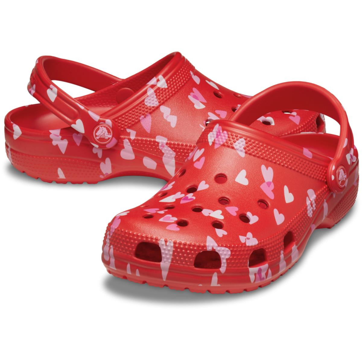 Saboti Crocs Classic Valentine\'s day Clog Rosu - Cherry Red - 3 | YEO