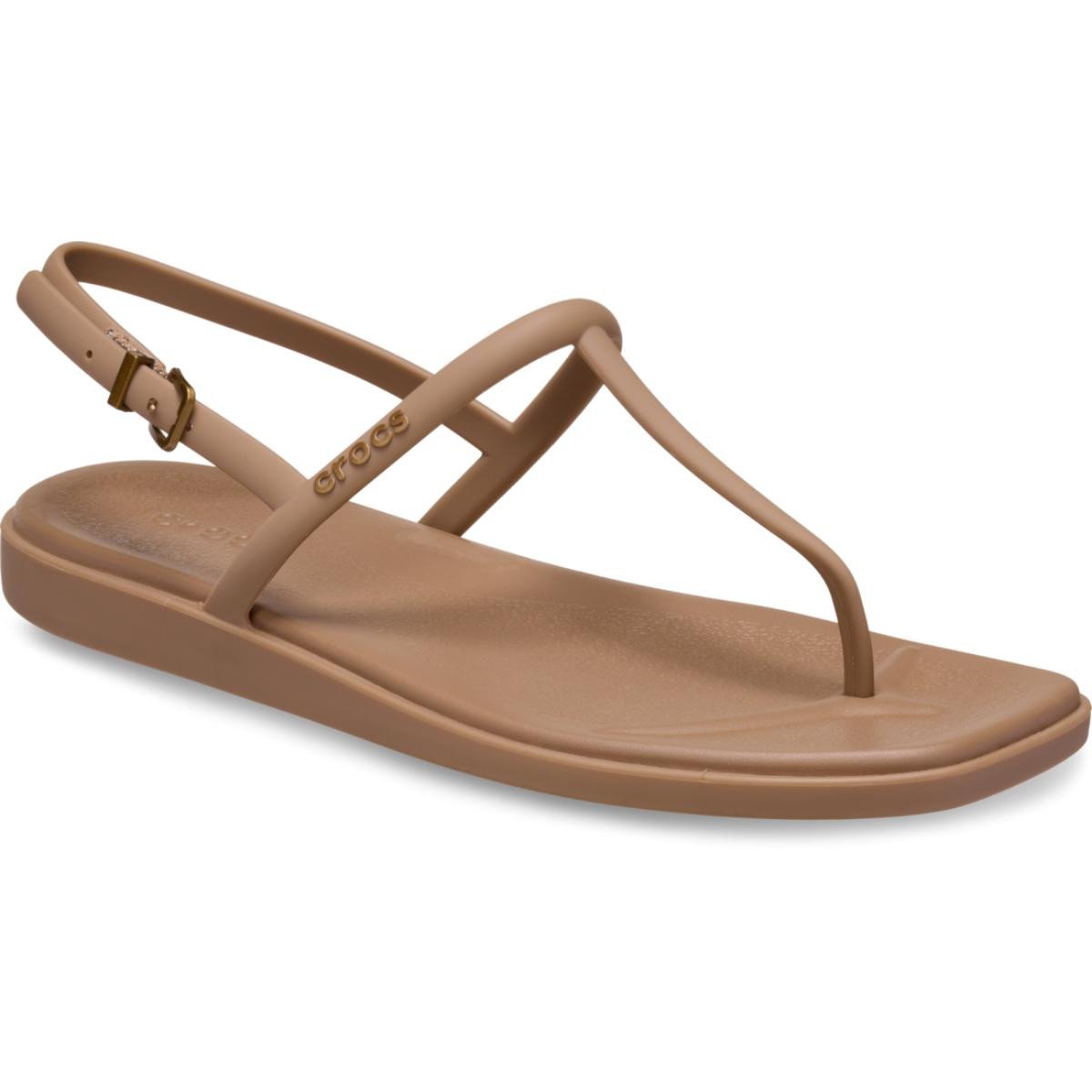 Sandale Crocs Miami Thong Flip Maro - Milk Chocolate - 1 | YEO